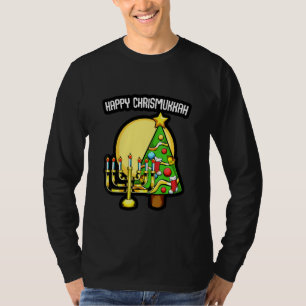 Happy Chrismukkah Hanukkah Christmas Jewis 3 T-Shirt