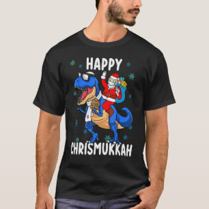 Happy Chrismukkah  Hanukkah Christmas Jewish Xmas  T-Shirt