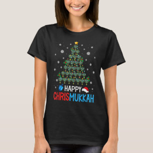 Happy Chrismukkah Hanukkah Christmas Jewish Xmas T-Shirt