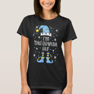 Happy Chrismukkah Jewish I'm The Jewish Elf Christ T-Shirt