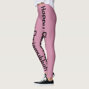 happy Chrismukkah Leggings