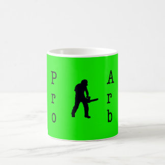 Happy Christmas Arborist Tree Surgeon Chainsaw . Coffee Mug