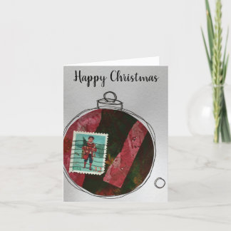 Happy Christmas Card - hand drawn ornament 2020-5