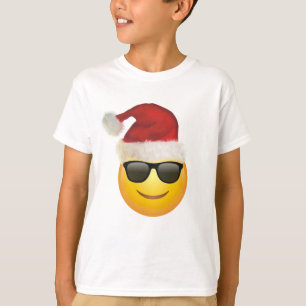 Happy Christmas cool emoji t shirt gift idea