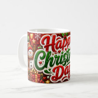 Happy Christmas Day Christmas Mug –Festive Holiday