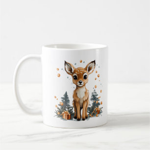 Happy Christmas deer Coffee Mug