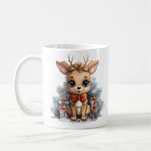 Happy Christmas deer Coffee Mug