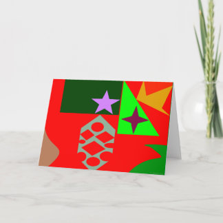 Happy Christmas Design Holiday Card