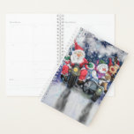 Happy Christmas Friends Funny Planner<br><div class="desc">Happy Christmas Friends Funny Planners MIGNED Painting Design - Customisable</div>