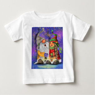 happy Christmas Gnomes Baby T-Shirt