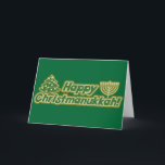 Happy Christmas hanukkah Kwanzaa Holiday Card<br><div class="desc">Happy Christmas hanukkah Kwanzaa</div>