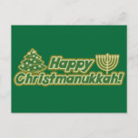 Happy Christmas hanukkah Kwanzaa Holiday Postcard<br><div class="desc">Happy Christmas hanukkah Kwanzaa</div>