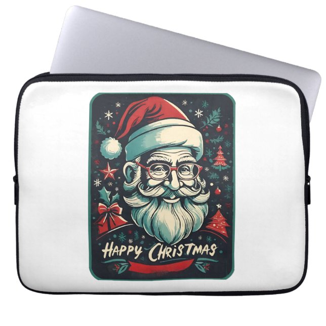 Happy Christmas is my blessing Laptop Sleeve (Front)