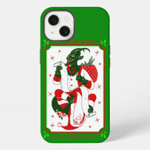 happy christmas krampus santa iPhone 13 case