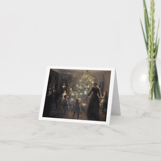 Happy Christmas Note Card (Front)