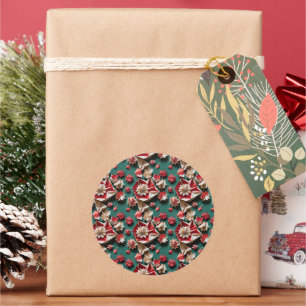 Happy Christmas origami handicrafts 11 - Sticker