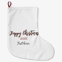 Happy Christmas peach black year name details holi