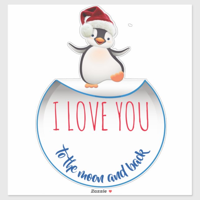Happy Christmas Penguin (Sheet)
