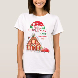 Happy Christmas Santa Claus Say Personalised T-Shirt