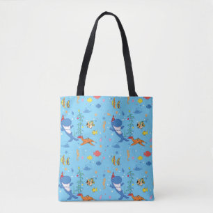 Happy Christmas Shark Tote Bag