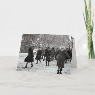 Happy Christmas Shopping! Holiday Card