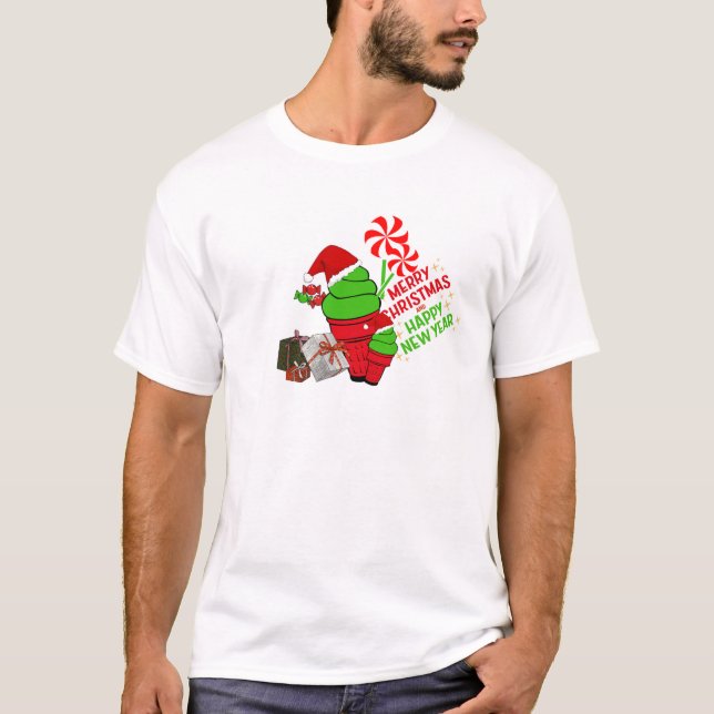 happy christmas  T-Shirt (Front)