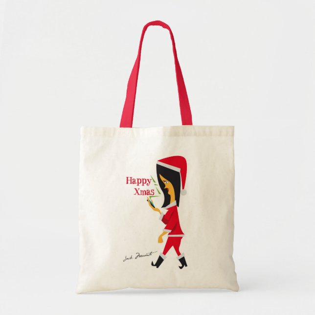 Happy Christmas Tote Bag (Front)