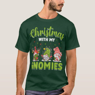 Happy Christmas With My Gnomies Christmas Day boy T-Shirt