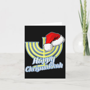 Happy Christmukkah Hanukkah Christmas Card