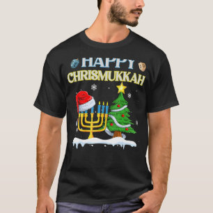 Happy Christmukkah Jewish Christmas Hanukkah Chanu T-Shirt