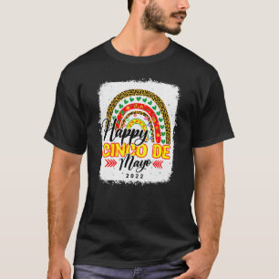 Happy Cinco De Mayo 2022 Let's Fiesta Mexican Rain T-Shirt