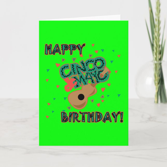 Happy Cinco de Mayo Birthday! Card (Front)