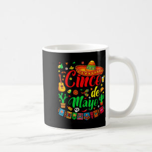 Happy cinco de mayo fiesta mexican party 5 de mayo coffee mug