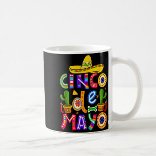 Happy cinco de mayo fiesta squad 5 de mayo mexican coffee mug