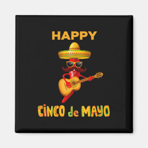 Happy Cinco De Mayo For Mexican Fiesta Costume Magnet