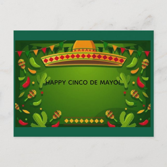 Happy Cinco de Mayo! Greeting Card (Front)