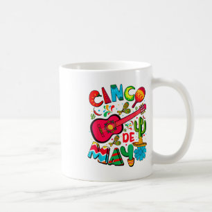 Happy Cinco De Mayo Men Women Kids 5 De Mayo Mexic Coffee Mug
