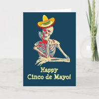 Happy Cinco de Mayo Skeleton