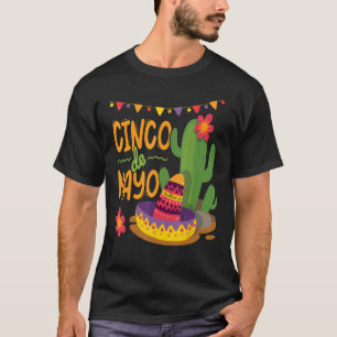 Happy Cinco De Mayo Viva Mexico 5 De Mayo 1 T-Shirt