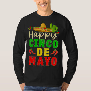 Happy Cinco De Mayo Viva Mexico 5 De Mayo Men Wome T-Shirt