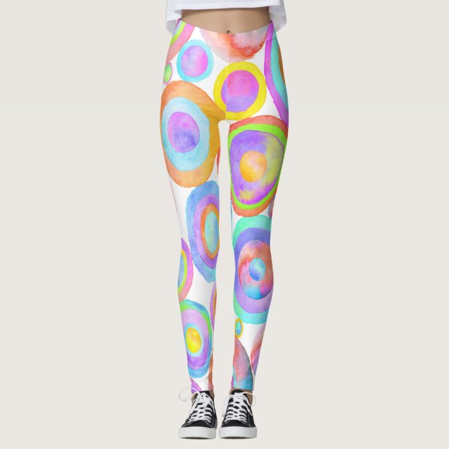 Happy Circles Leggings (Front)