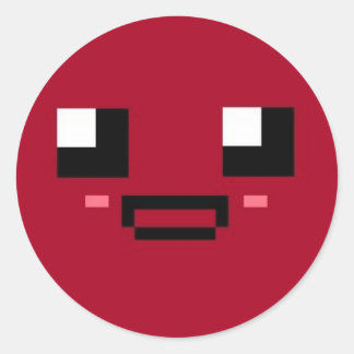 Happy Classic Round Sticker