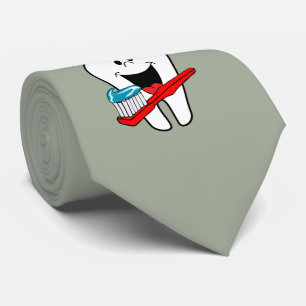 Happy clean tooth tie