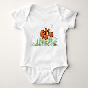 Happy Clown Fish Baby Bodysuit