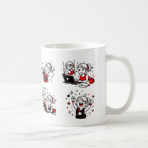 happy coffee mug