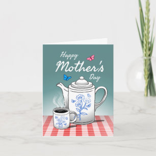 Happy Coffee Time with Mum Card