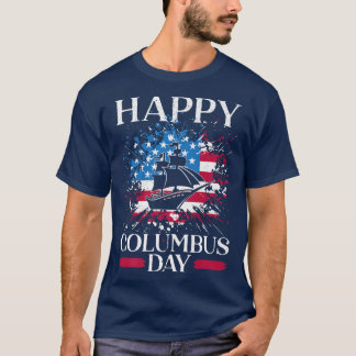 Happy Columbus Day Christopher Columbus Italian Na T-Shirt