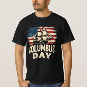 Happy Columbus Day of Exploration and Reflection T-Shirt