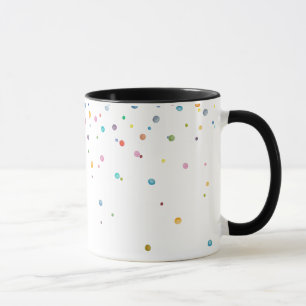 Happy Confetti Dots Mug