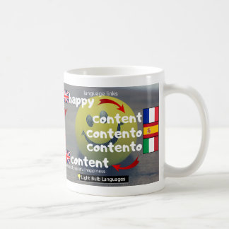 happy-content-felicitous coffee mug